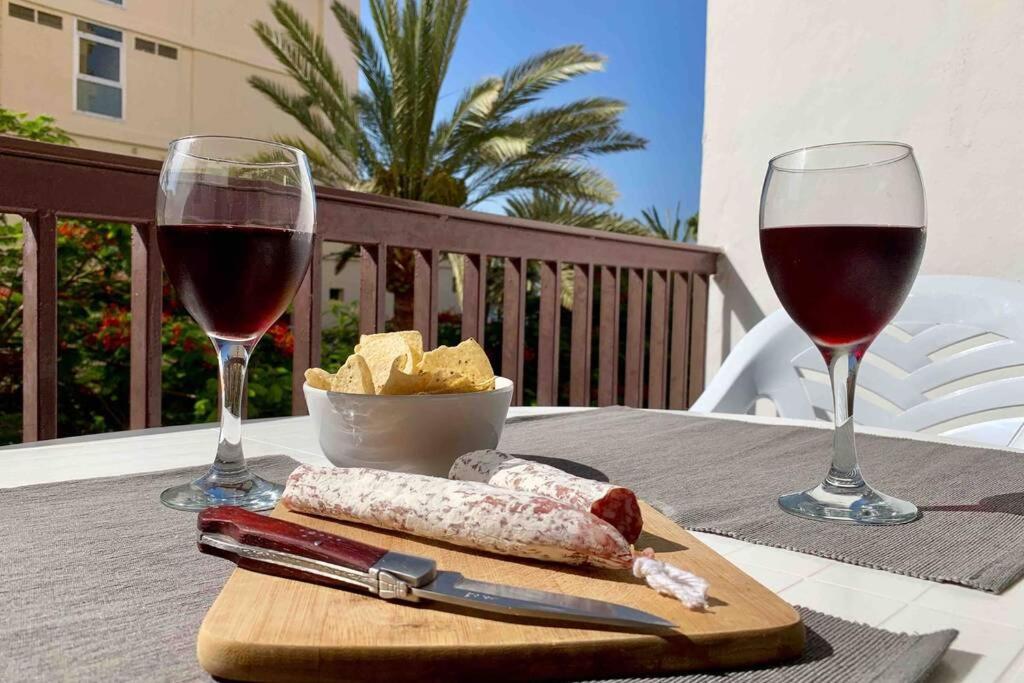 Guayero, Bel appartement à 50m de la mer Los Cristianos  Eksteriør bilde