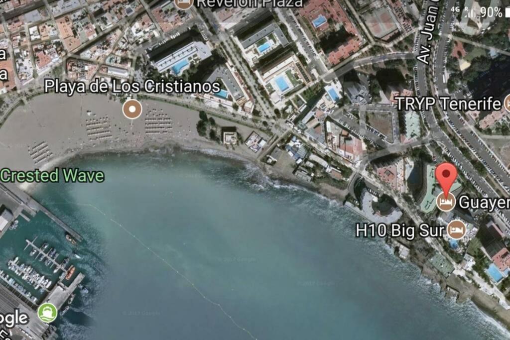 Guayero, Bel appartement à 50m de la mer Los Cristianos  Eksteriør bilde